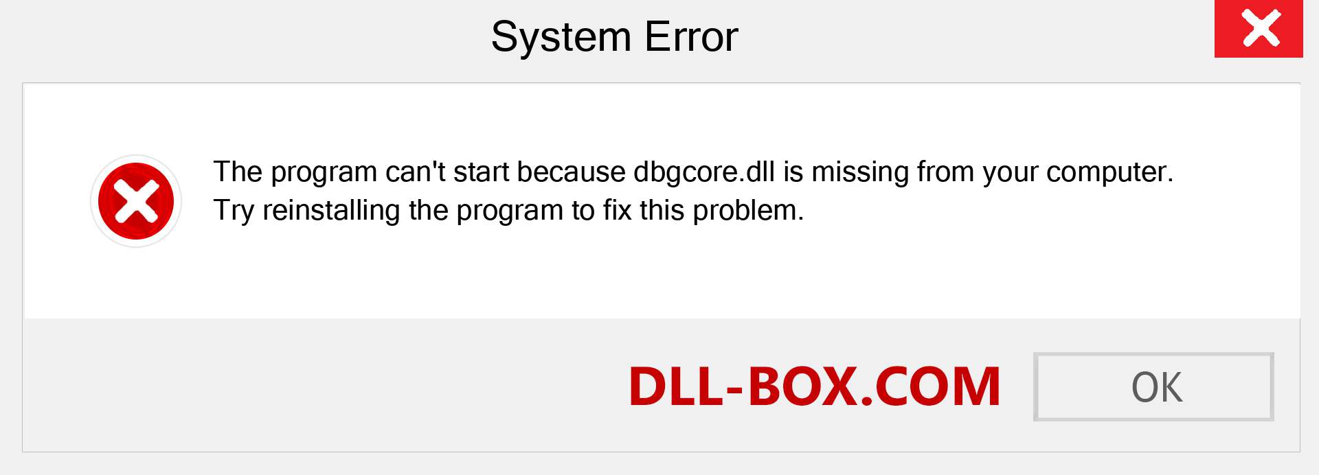  dbgcore.dll file is missing?. Download for Windows 7, 8, 10 - Fix  dbgcore dll Missing Error on Windows, photos, images